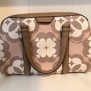 Kate Spade- Spade Flower Coated Canvas Medium Satchel
